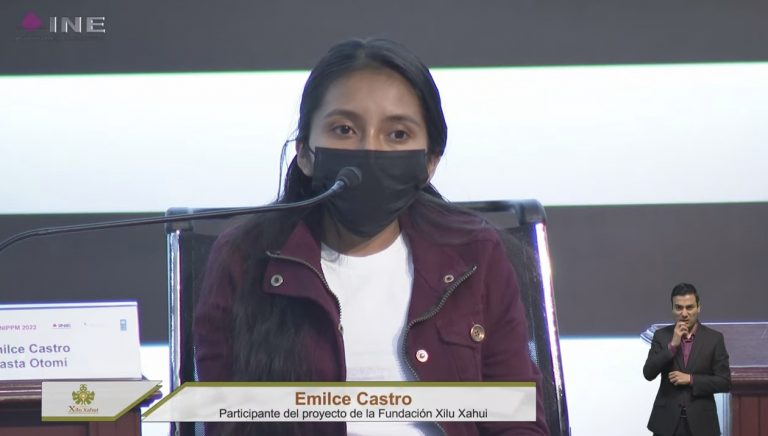 Emilce Castro, Participante del proyecto de la Fundación Xilu Xahui.