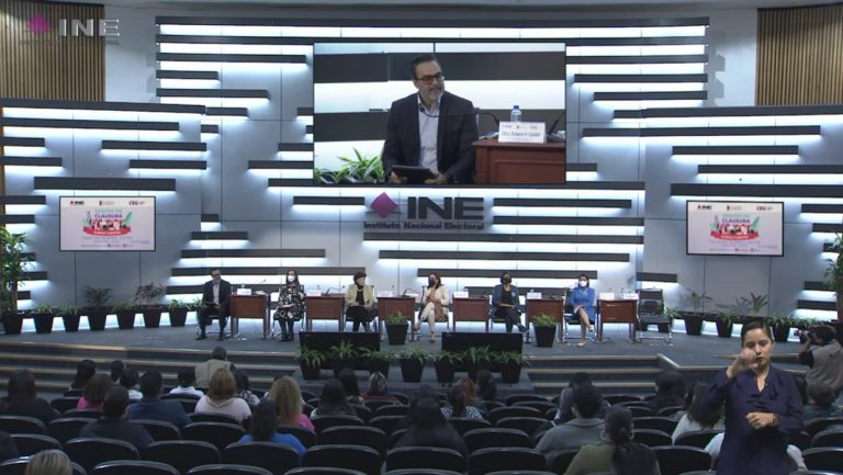 Roberto Heycher Cardiel Soto, Director Ejecutivo de Capaciotación Electoral y Educación Cívica del INE.