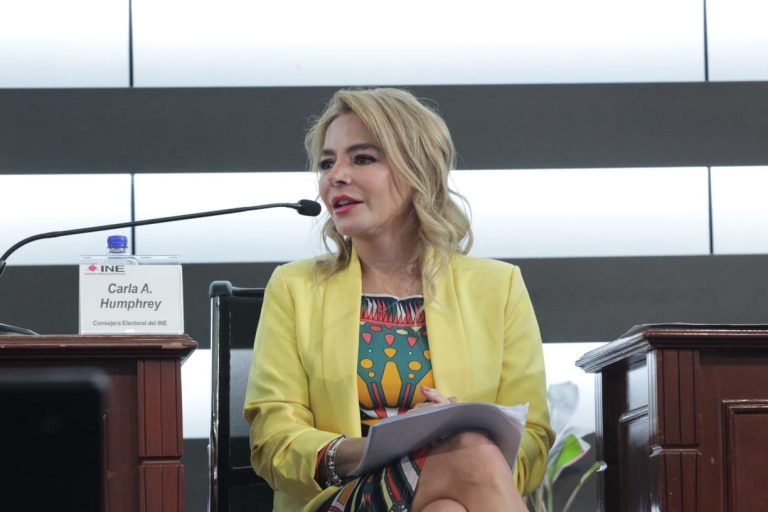 Carla Humhrey Jordan, Consejera Electoral del INE.