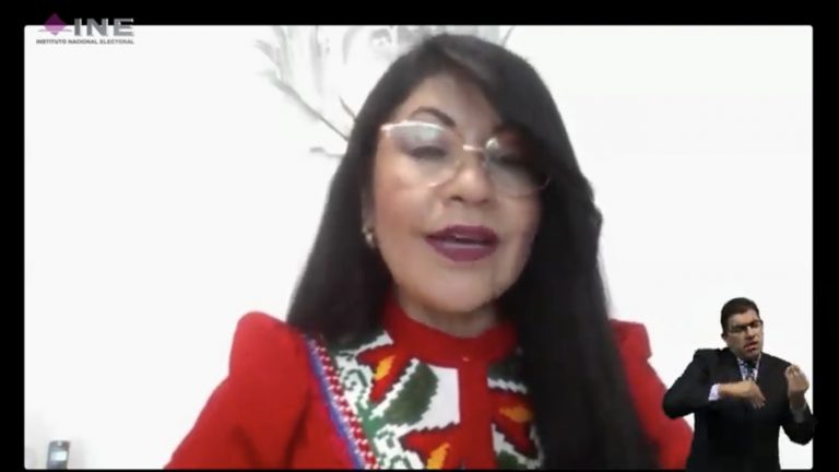 Elizabeth Bautista Velásco, Magistrada Presidenta del Tribunal Electoral del Estado de Oaxaca.