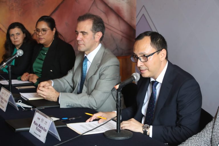 Lorenzo Córdova Vianello, Consejero Presidente del INE en la Firma de Convenio. Estrategia rumbo al Proceso Electoral 2023-2024