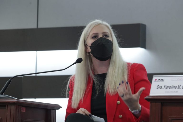 Karolina Monika Gilas, Co-Autora del Informe País 2020 e investigadora de la UNAM.