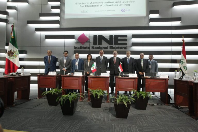 Taller sobre Administración y Justicia Electoral para autoridades electorales de Iraq.