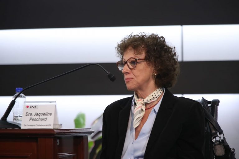 Jaqueline Peschard, Ex Consejera Ciudadana del IFE.