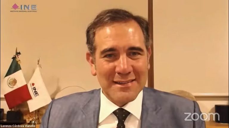 Lorenzo Córdova Vianello, Consejero Presidente del INE.