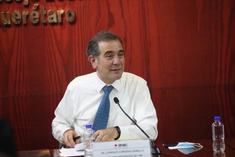 Lorenzo Córdova Vianello, Consejero Presidente del INE.