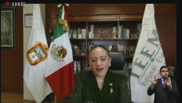 Leticia Victoria Tavira, Magistrada Presidenta del Tribunal Electoral del Estado de México.