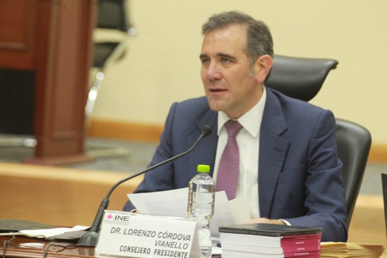Lorenzo Córdova Vianello, Consejero Presidente.