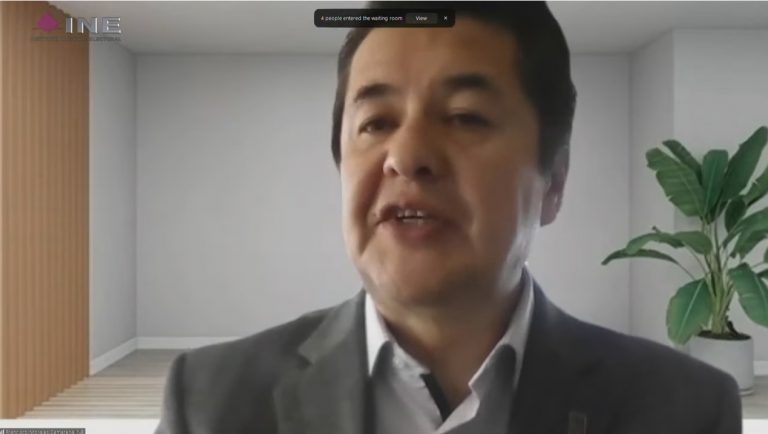 Francisco Morales Camarena, Director de Educación Cívica y Participación Ciudadana del INE.