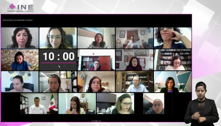 Bienvenida al Sexto Encuentro Nacional de Observatorios Locales de Participación Política de las Mujeres.
Panel: Los avances a nivel regional de las mujeres en la agenda democrática.