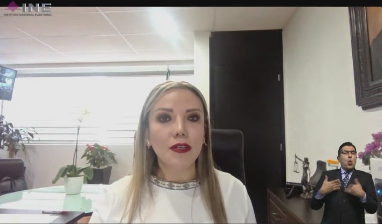 Rosa Amparo Martínez Lechuga, Magistrada Presidenta del Tribunal Electoral del Estado de Hidalgo.