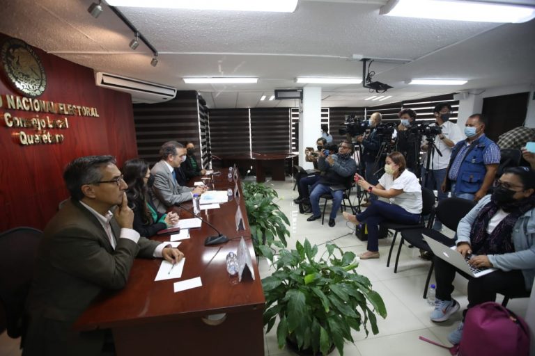 Conferencia de prensa.