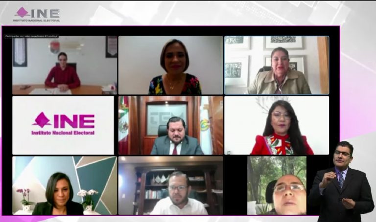 Mesa de análisis con los observatorios locales en materia de personas sancionadas por violencia política contra las mujeres en razón de género.