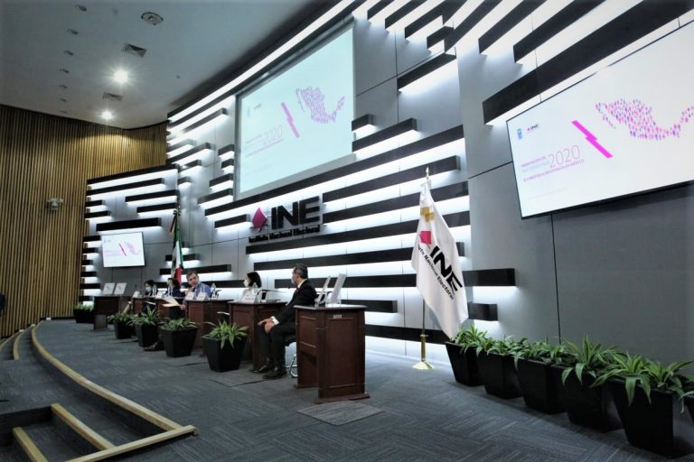 Presentación de la obra “Informe País 2020: El curso de la democracia en México”.