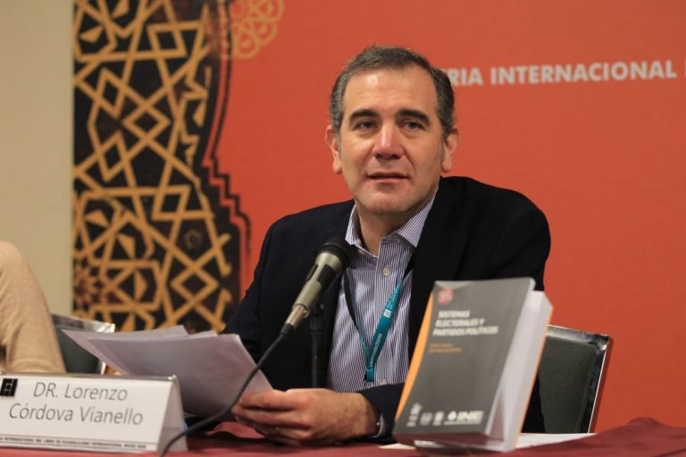 Lorenzo Córdova Vianello, Consejero Presidente del INE.