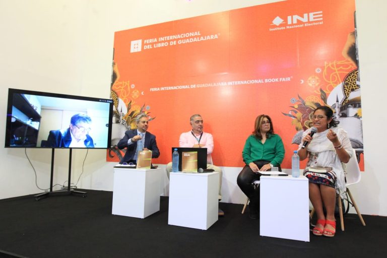 Presentación editorial "Las culturas políticas de las y los mexicanos" en el marco de la Feria Internacional del Libro de Guadalajara.