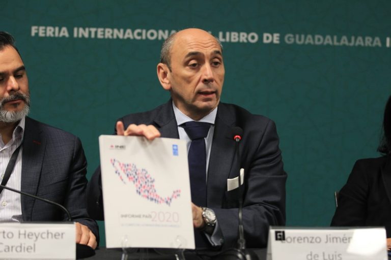 Lorenzo Jiménez de Luis, Representante Residente del PNUD.