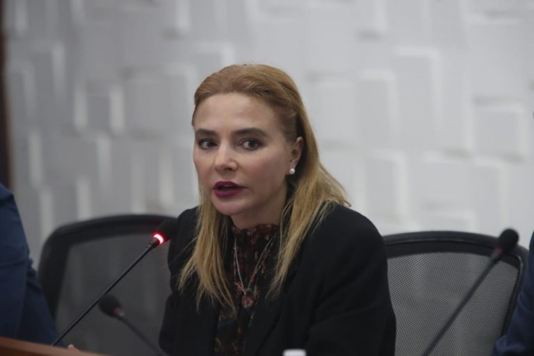 Carla Humphrey Jordan, Consejera Electoral en la reunión con el Consejo del Instituto Electoral de Coahuila.