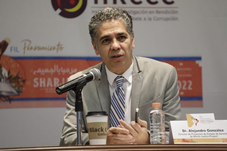 Alejandro González , Director de Proyectos de Estado de Derecho del World Justice Project.
