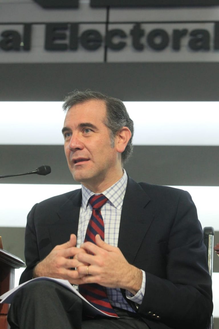 Lorenzo Córdova Vianello, Consejero Presidente del INE.