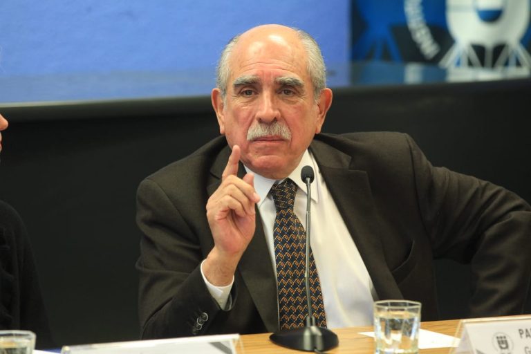 Titular de la Unidad de Inteligencia Financiera de la Secretaría de Hacienda, Pablo Gómez.