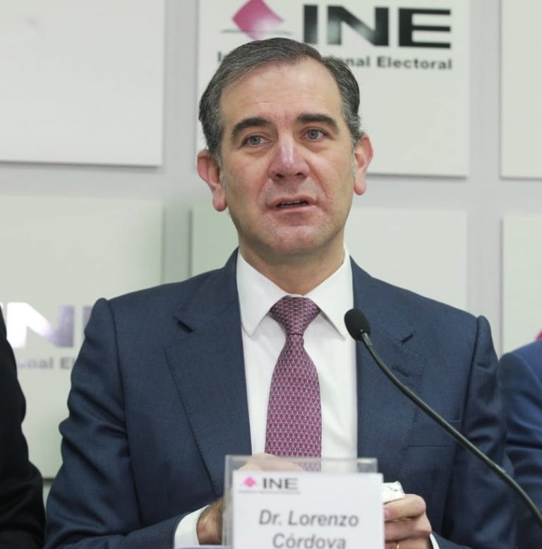 Lorenzo Córdova Vianello, Consejero Presidente.