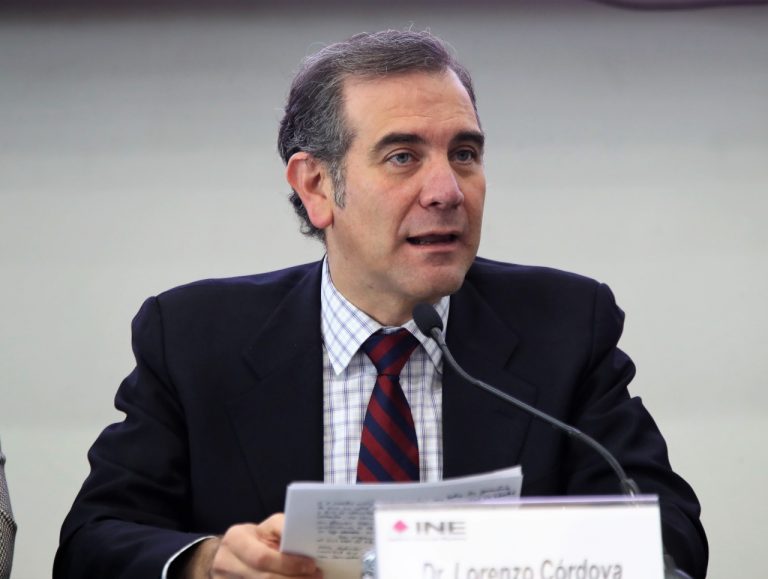 Lorenzo Córdova Vianello, Consejero Presidente del INE.