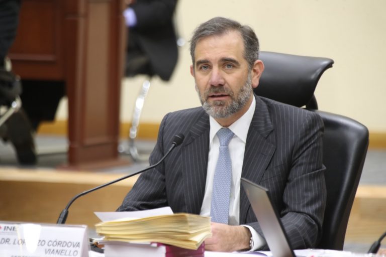 Lorenzo Córdova Vianello, Consejero Presidente.