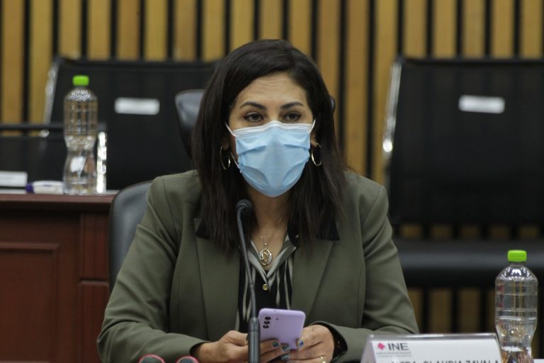 Claudia Zavala Pérez, Consejera Electoral.