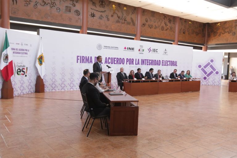 Firma del Acuerdo por la Integridad Electoral