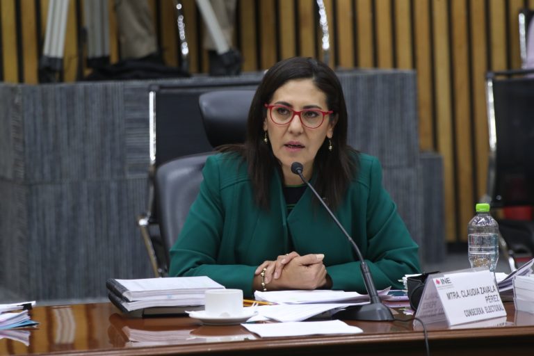 Claudia Zavala Pérez, Consejera Electoral.