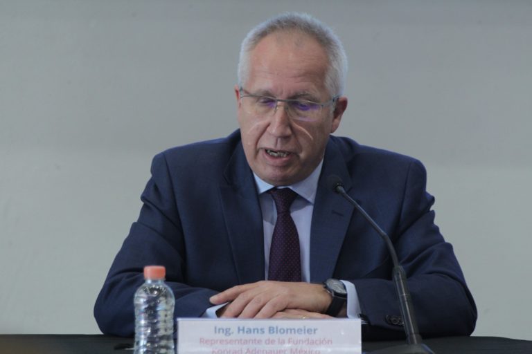 Hans Blomeier, Representante de la Fundación Konrad Adenauer, México.