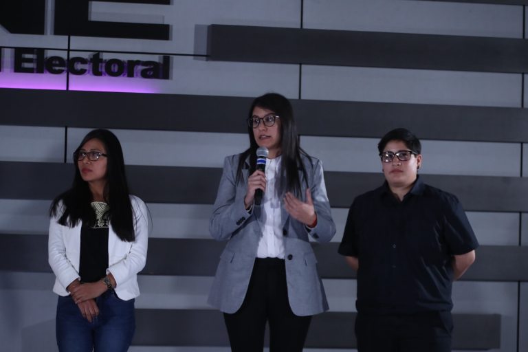 Lucía Gómez, Iniciativa Mujeres Indígenas anticorrupción frente a la corrupción, participación inclusiva y pertinente- Chiapas, Madaí Sánchez, Iniciativa por un Zacatecas libre de violencia política en razón de género- Zacatecas y Marc Suárez, Iniciativa: Matrimonio Igualitario ya! – Querétaro.