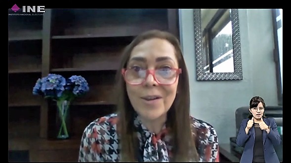 Adriana Favela Herrera, consejera Electoral del INE.