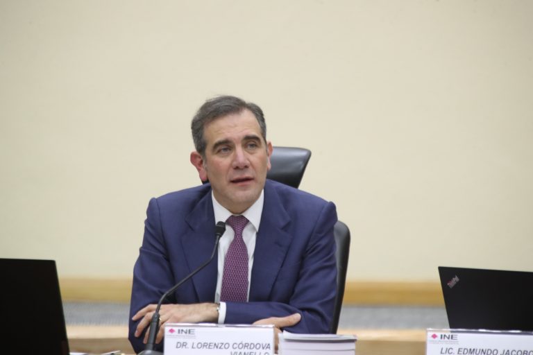 Lorenzo Córdova Vianello, Consejero Presidente.