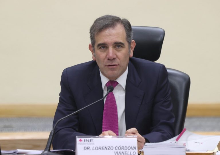 Lorenzo Córdova Vianello, Consejero Presidente.