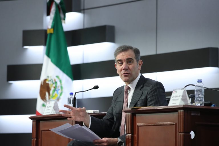 Lorenzo Córdova Vianello, Consejero Presidente del INE.