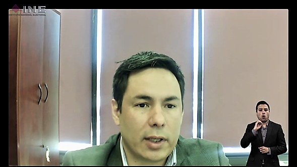 Rodrigo Germán Paredes Lozano, Consejero Presidente del Instituto Electoral de Coahuila.
