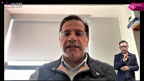 José Roberto Ruíz Saldaña, Consejero Electoral.