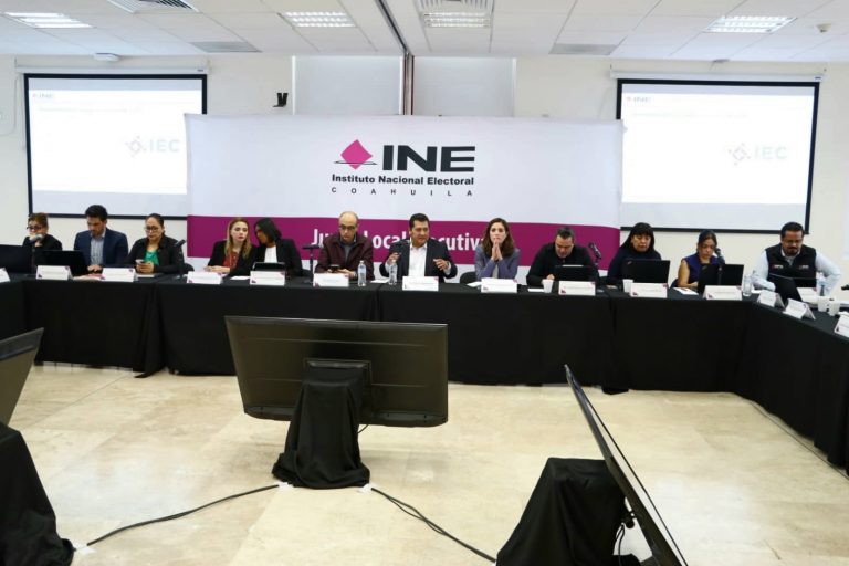 Reunión de la Comisión Temporal de Seguimiento de los Procesos Electorales Locales (COTSPEL) con las Junta Local Ejecutiva en el estado de Coahuila