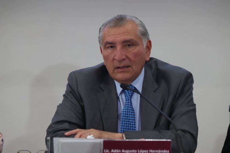 Adán Augusto López Hernández, Secretario de Gobernación.