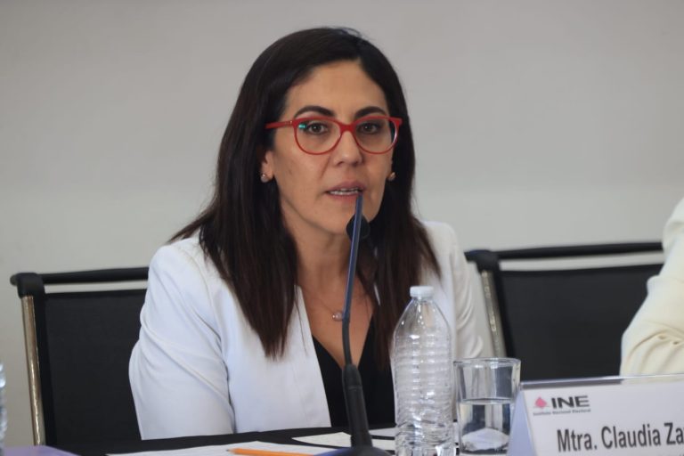 Claudia Zavala Pérez, Consejera Electoral del INE.