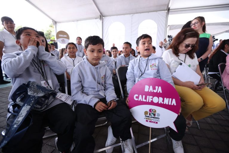 Encuentro Nacional del 12° Parlamento de las Niñas y los Niños de México.