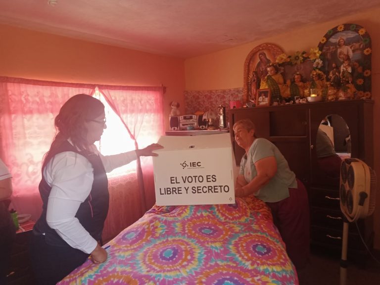 Inicio de la Jornada de voto anticipado para personas con alguna limitación física en el Estado de Coahuila.