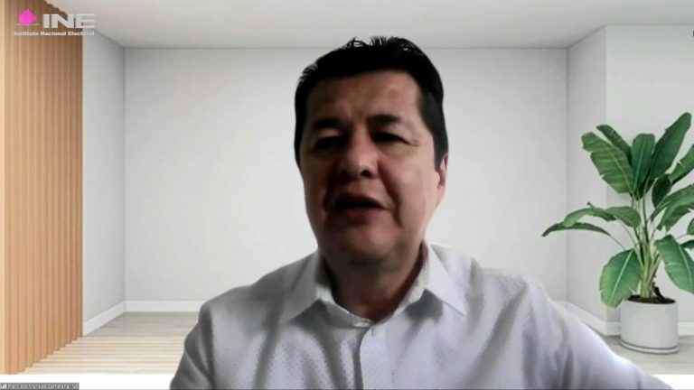 Francisco Morales Camarena, Director de Educación Cívica y Participación Ciudadana del INE.