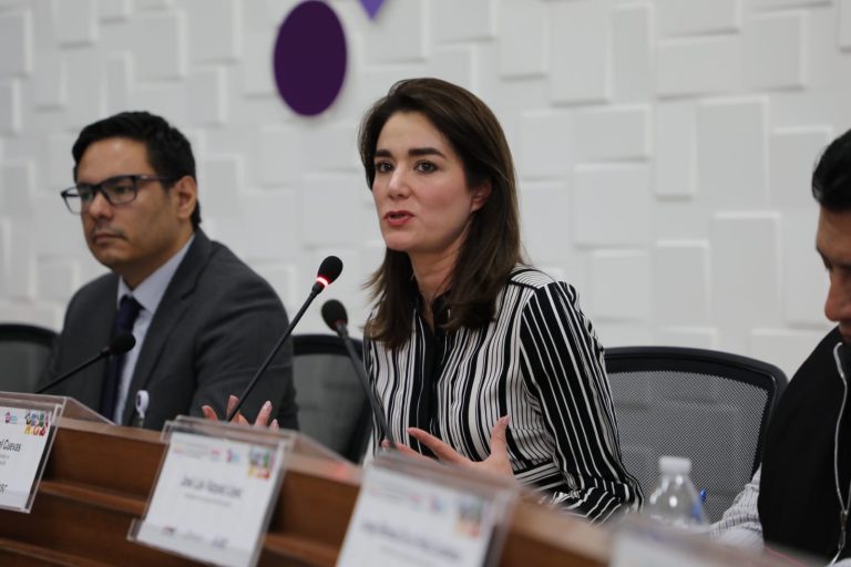 Dania Ravel Cuevas, Consejera Electoral de. INE y Presidenta de la Comisión de Igualdad de Género y No Discriminación del INE.