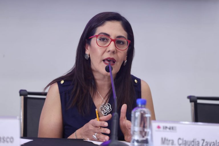 Claudia Zavala Pérez, Consejera Electoral del INE.