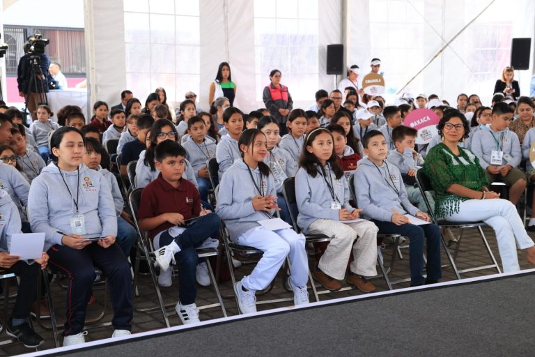Encuentro Nacional del 12° Parlamento de las Niñas y los Niños de México.