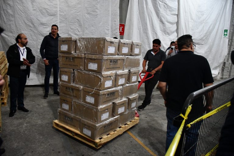 Entrega de Listas Nominales de Electores, Estado de México.