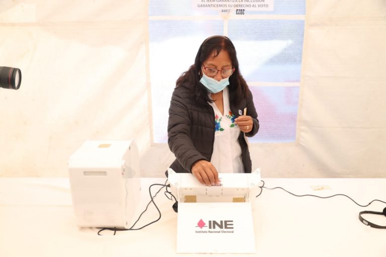 Votaciones Urna electrónica, Estado de México.